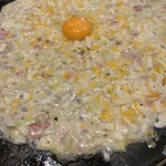 しらいわ - カルボナーラもんじゃ