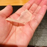 御料理 まつ山 - 荒節