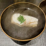 御料理 まつ山 - クエの椀物
