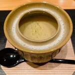 御料理 まつ山 - 伊勢海老の茶碗蒸し