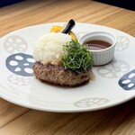 HAMBURG&STEAK AMACRO - 鰹香る特製ポン酢のおろしポン酢ハンバーグ