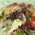 トミズダイナー - ヒラスのカルパッチョ