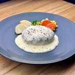 HAMBURG&STEAK AMACRO - チーズフォンデュ風チーズハンバーグ