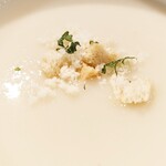 トラットリア ガバチョ - ヴィシソワーズ~じゃが芋とポロねぎの冷製スープ①