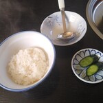 玉山支所前食堂 - ご飯（半分）