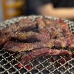 炭火焼肉ホルモンさわいし - ハラミサガリ切り落とし