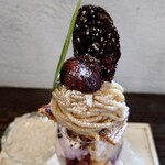 アレス カフェ - 季節のパフェ【栗】