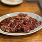 炭火焼肉ホルモンさわいし - ハラミサガリ切り落とし