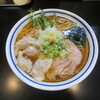 波音食堂 - 海老入りワンタンメン　1300円