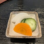 揚げもの処 かつひろ - 自家製つけもの