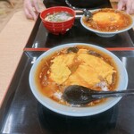 中華料理 蓬莱 - 天津飯（通常サイズ）
