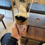 北キツネの大好物 - 料理写真:キャラメルマキアートソフト