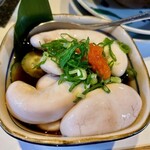 美食道楽 - ふぐ白子ぽん酢