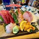 美食道楽 - 鮮魚盛り合わせ