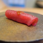 すし処 ひさ田 - 赤身漬け。