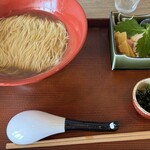 麺 あかざわ - 出汁lab不ニの淡麗煮干しそば（特製トッピング付き）