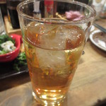 立ち呑みのさのや - ウーロンハイ(2014.4)
