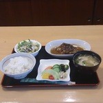 San Fan - さばのぬかみそ炊き定食：570円