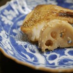 道人 - のどぐろ幽庵焼き、蓮根