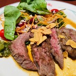 柳井 - イチボのステーキ