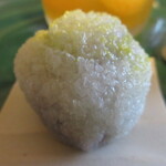 壱弐参 CAFE - デザートその2,シャインマスカットの道明寺