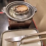 万清楼 - 鮑陶板焼き