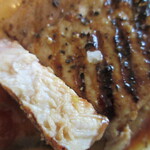 壱弐参 CAFE - 豚肉の下には、ナスとトマトのソースが。