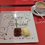 ベーカリーレストランサンマルク - お祝いプレート