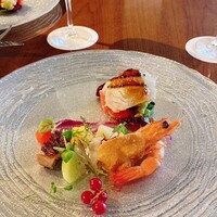 THE DINING シノワ唐紅花＆鉄板フレンチ蒔絵 - 