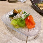 四季旬彩 つくし - 秋野菜の炊き合わせ