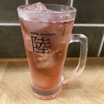 鶏と酎ハイ とり巣 - 男梅ハイボール