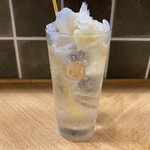 鶏と酎ハイ とり巣 - 白ガリ酎ハイ