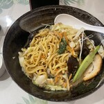 中華料理 品香軒 - ラーメンセット(味噌ラーメンとチャーハン)