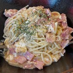 らるきい - ぺぺたま（トッピング：ベーコン）