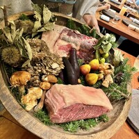 jinen. - 土佐赤牛　蝦夷鹿　最初にメインを選択します