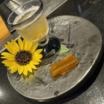 川奈 - 梅はちみつドリンク、奈良漬