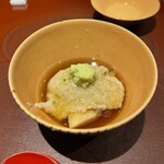 馳走 啐啄一十  - 鮑と蕎麦がき　奇跡の蕎麦の実で