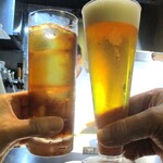 別邸 なかたけ 縁 - 乾杯ぁ～イ！♡