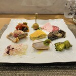 prospero - 前菜盛り合わせ