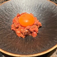 うしごろ 貫 恵比寿本店 - 別注したユッケ