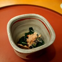 日本料理　さざんか - 【小　鉢】松茸青身お浸し