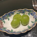 銀座 京都 鮨まつもと - シャインマスカット