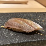 銀座 京都 鮨まつもと - 春子鯛 昆布〆・締め過ぎず ふんわり感が残ったもの