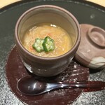 銀座 京都 鮨まつもと - 蟹あんかけの茶碗蒸し