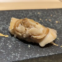 銀座 京都 鮨まつもと - 煮蛤・噛むほどに旨味が広がります