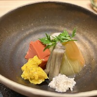 銀座 京都 鮨まつもと - 京野菜あれこれ