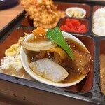 廣華楼 - 料理写真:酢豚と鶏唐ミックス定食屋