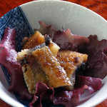 Unagidokoro Tamakiya - 小鉢①鰻の蒲焼