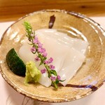 穴子料理と地酒 浅草 川井 - 熊本産新烏賊