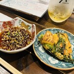 焼鳥 絶好鳥 - チヂミのさっぱりダレ